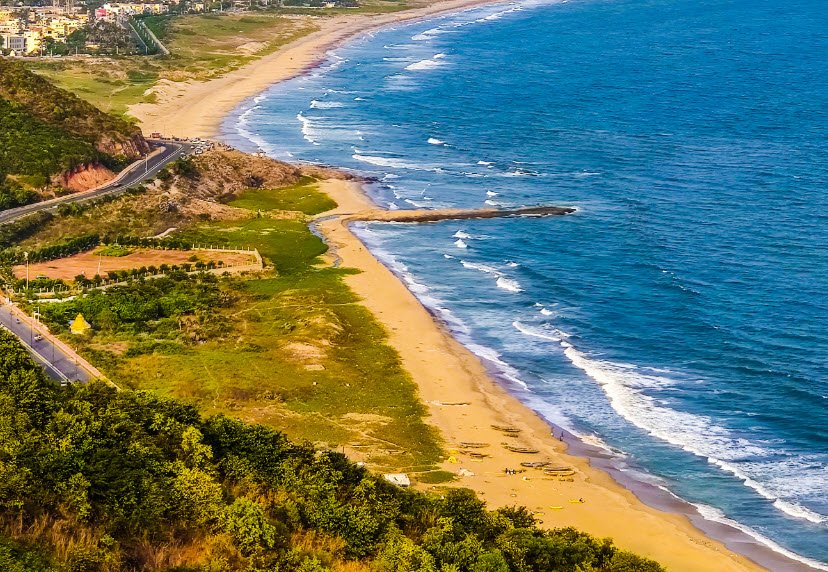 NTR Beach, Andhra Pradesh, India